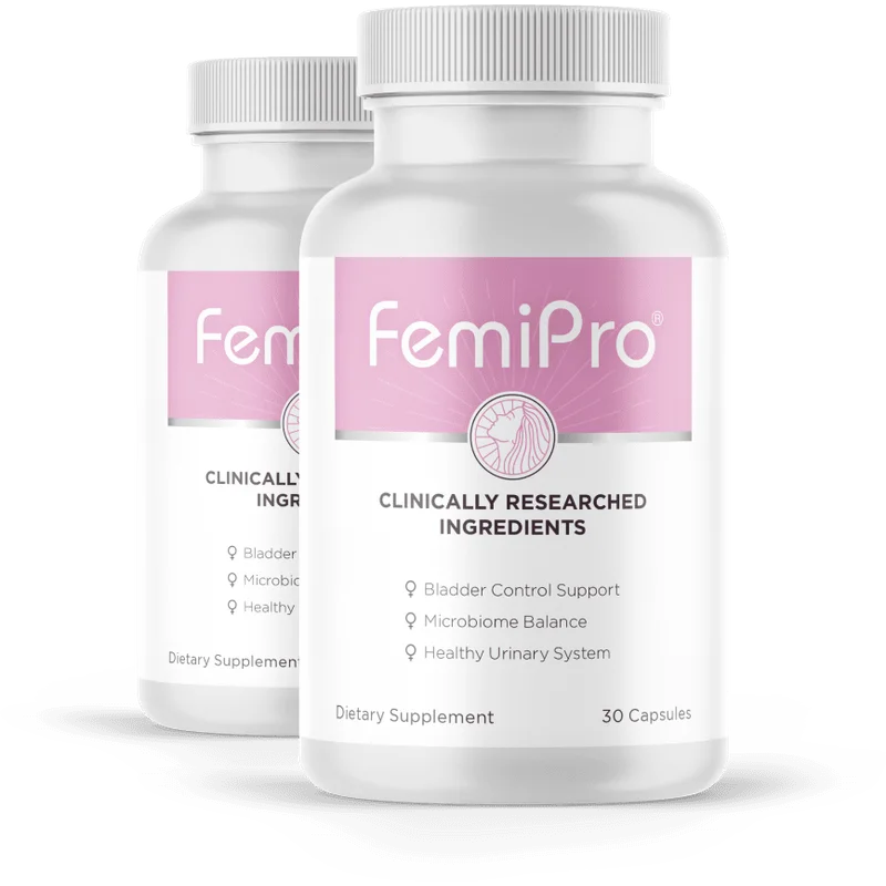 FemiPro Natural Longevity & Vitality Formula — 2 Bottle / 60 Day Pack