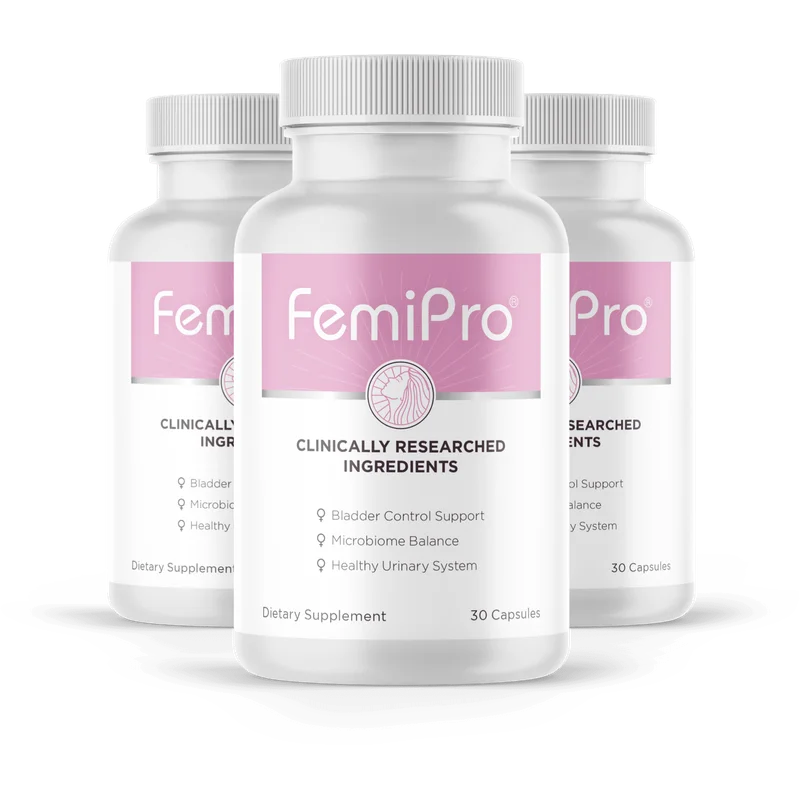 FemiPro Natural Longevity & Vitality Formula — 3 Bottle / 90 Day Pack
